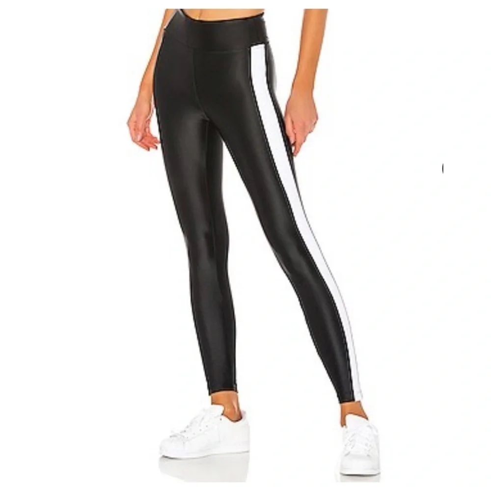 KORAL Dynamic Duo High Rise Energy Legging in Black & White, Size Small, NWT! - Picture 1 of 6